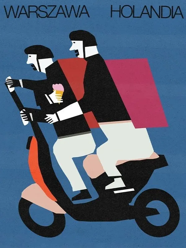 Poster for Warsaw, Netherlands