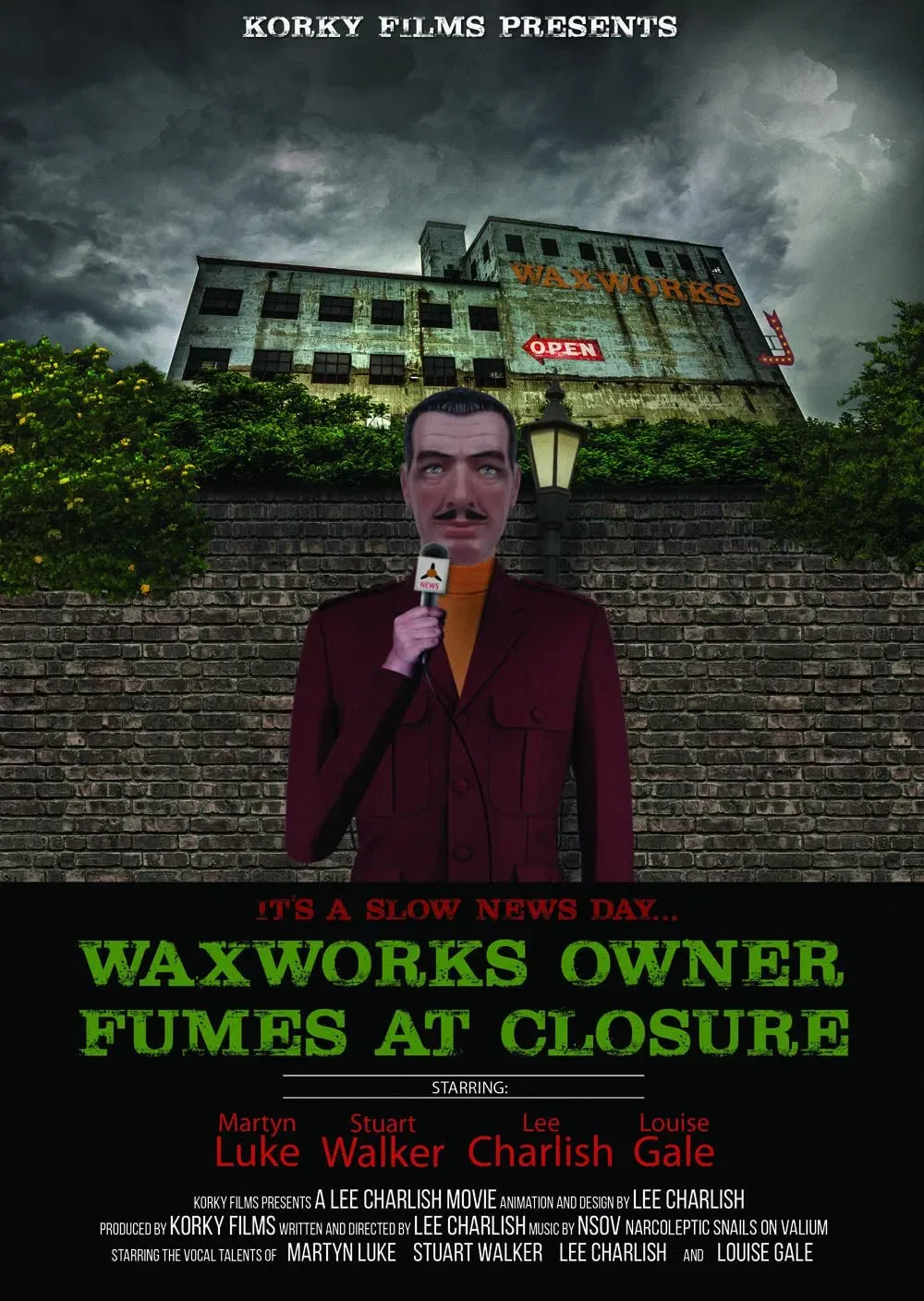 Poster of the movie Waxworks Owner Fumes at Closure