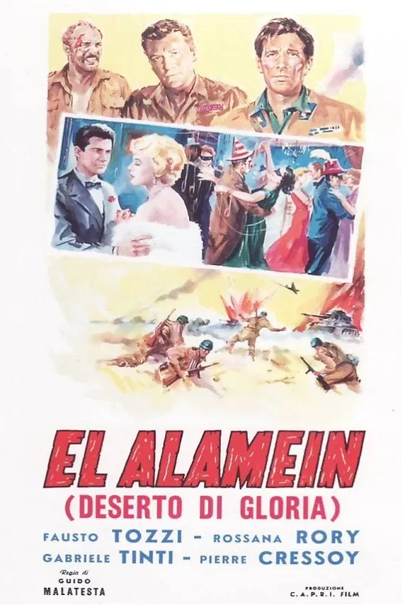 Poster of the movie The Tanks of El Alamein