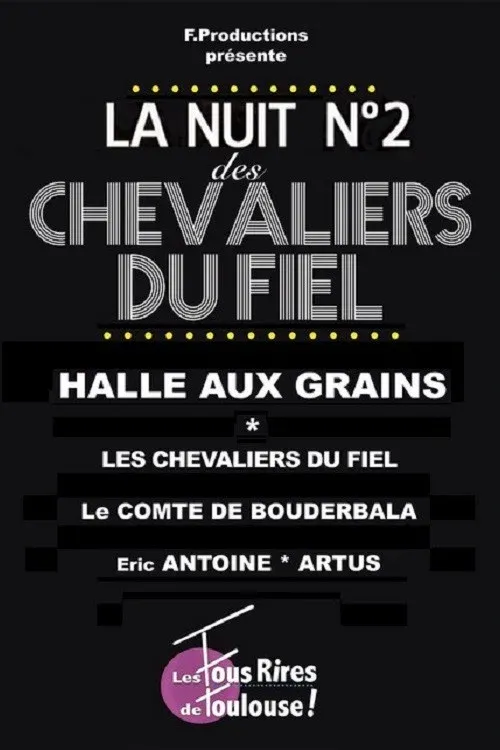 Poster for Les Chevaliers du Fiel : La nuit des Chevaliers du Fiel n°2