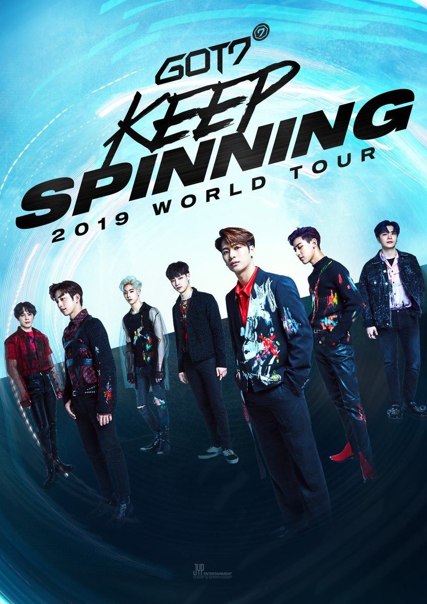 Poster of the movie GOT7 "KEEP SPINNING" in Seoul