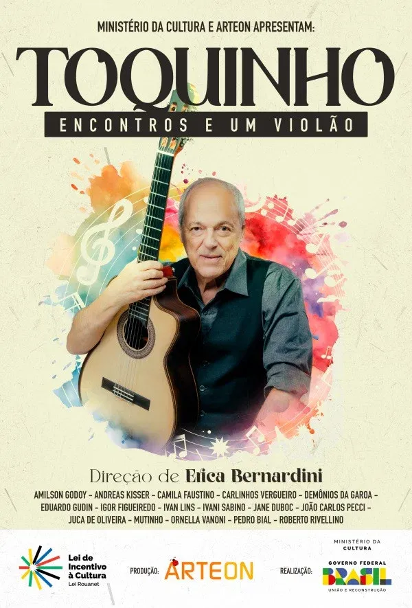Poster for Toquinho, Encontros e um Violão