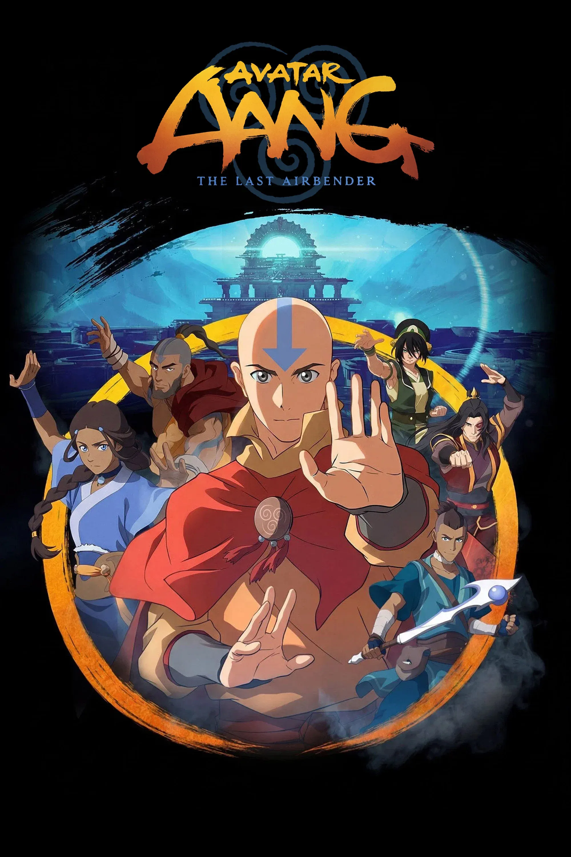 Poster for Avatar Aang: The Last Airbender