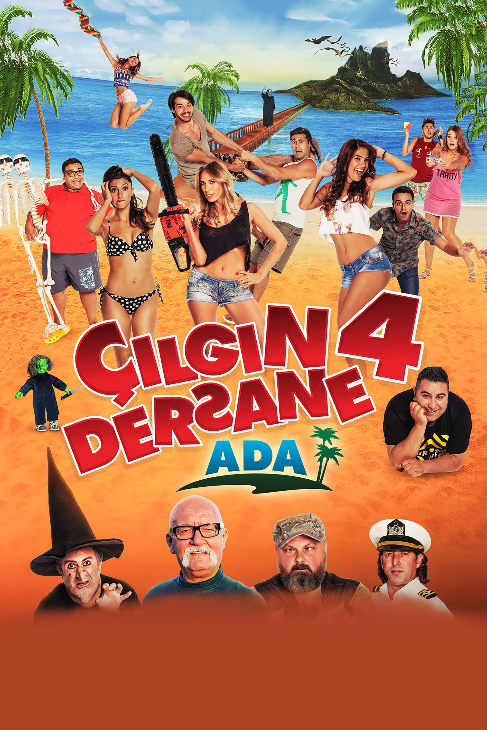 Poster of the movie Çılgın Dersane 4: Ada