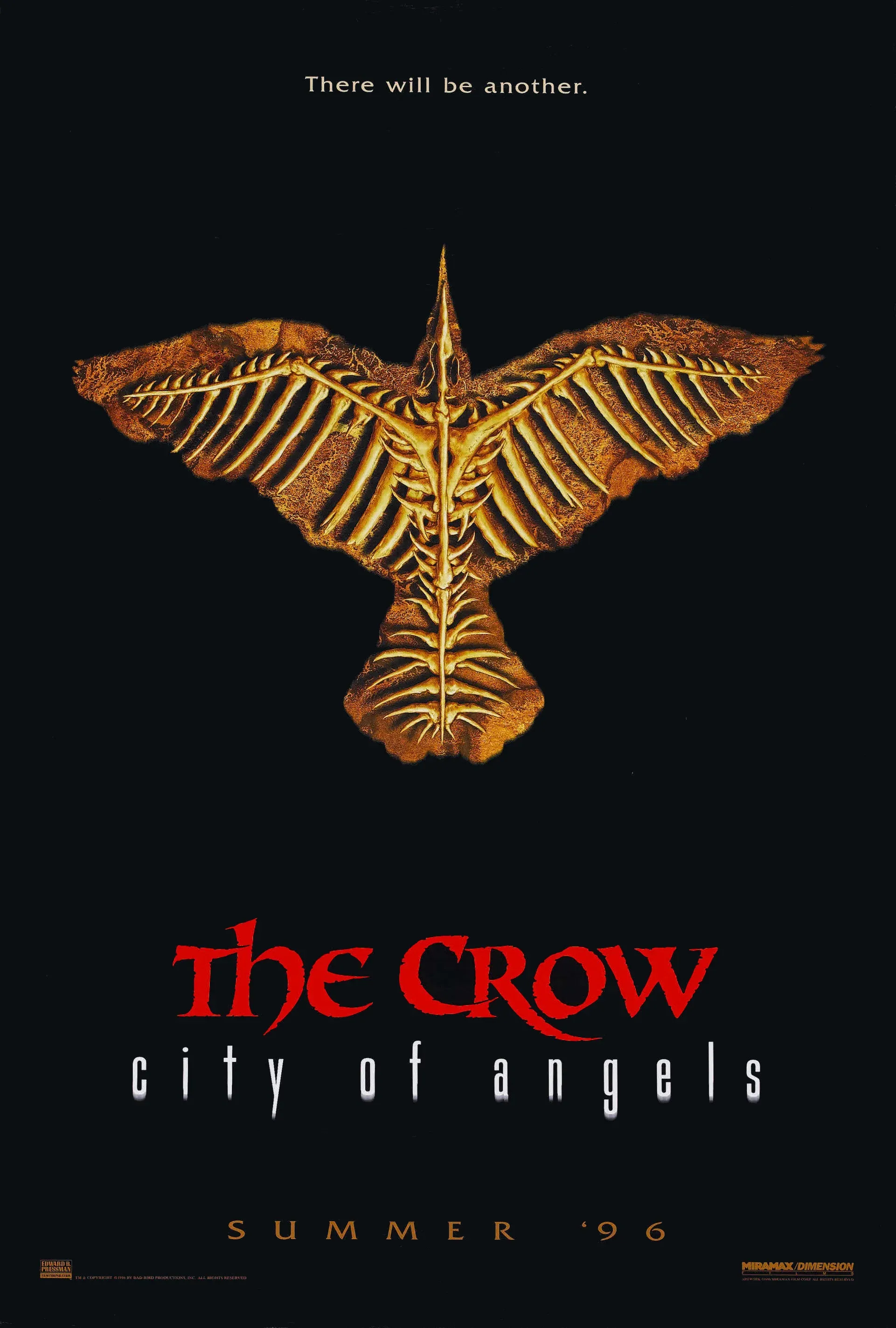 Poster for The Crow: City of Angels