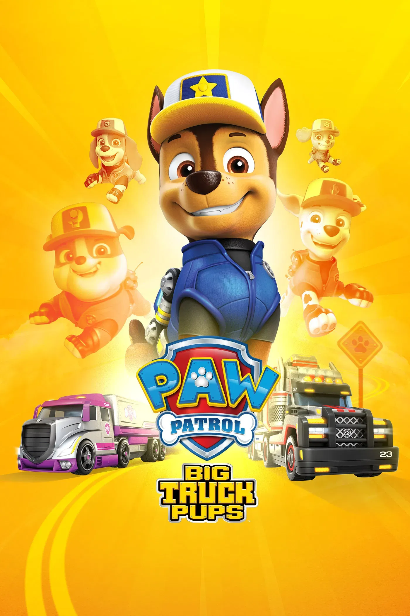 Poster of the movie Paw Patrol: Big Truck Pups