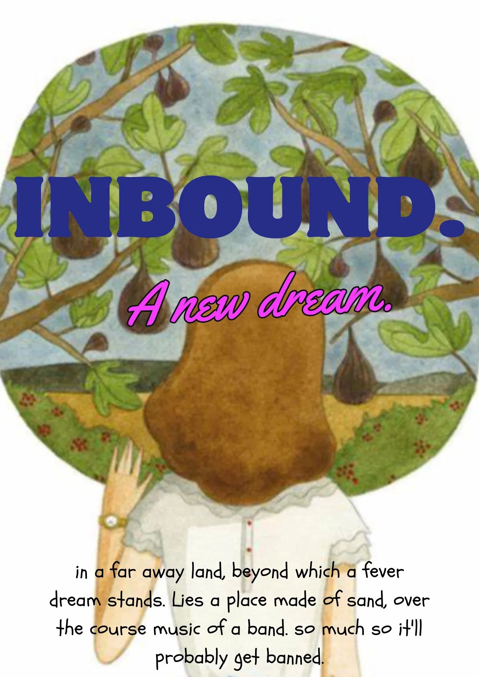 Poster for Inbound. A new dream.