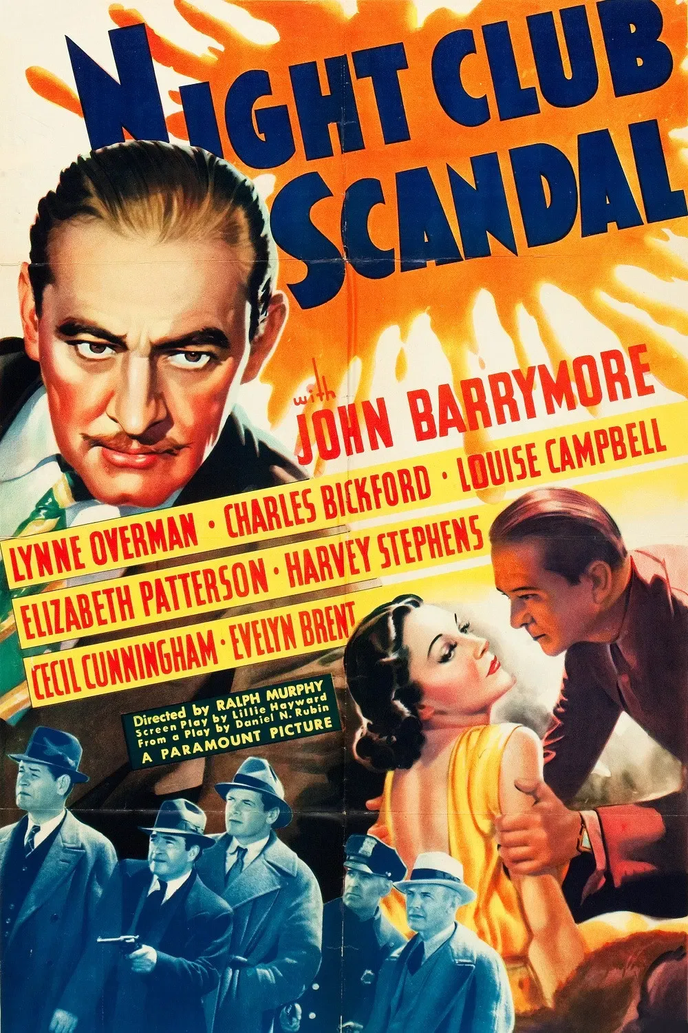 Poster of the movie Night Club Scandal
