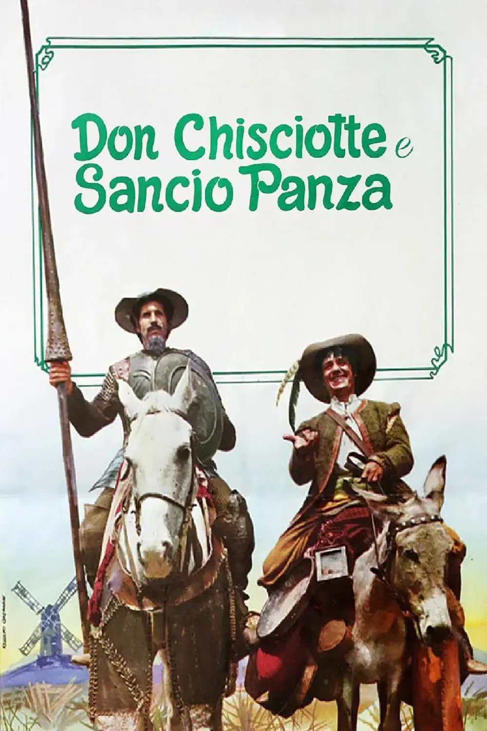 Poster of the movie Don Chisciotte e Sancio Panza