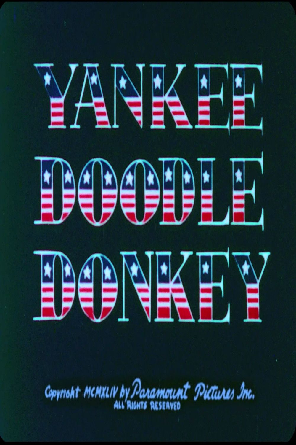 Poster of the movie Yankee Doodle Donkey