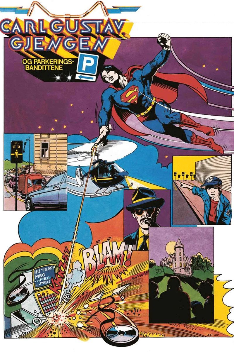 Poster of the movie Carl Gustav, the Gang and the Parking Bandits