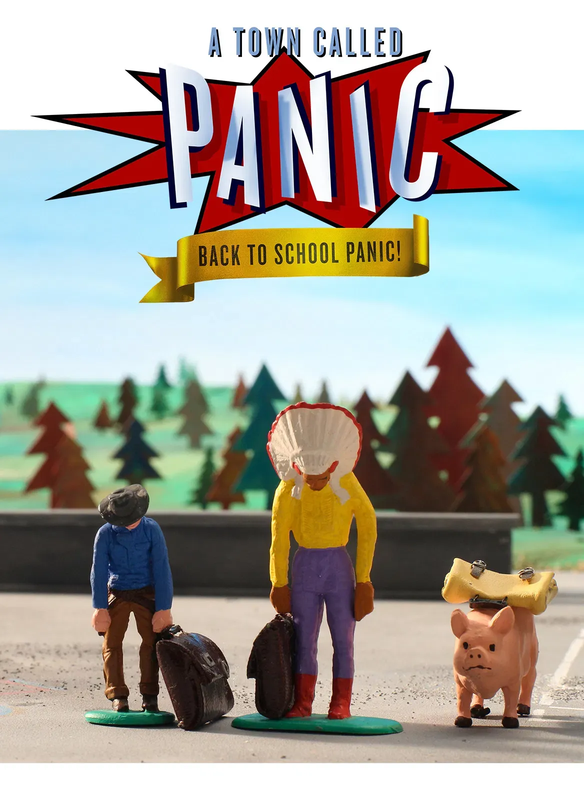 Poster of the movie A Town Called Panic: Back to School Panic!