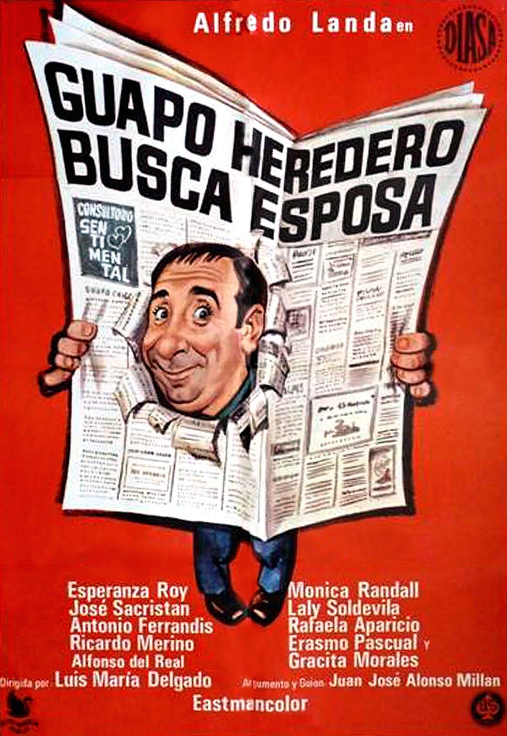 Poster of the movie Guapo heredero busca esposa
