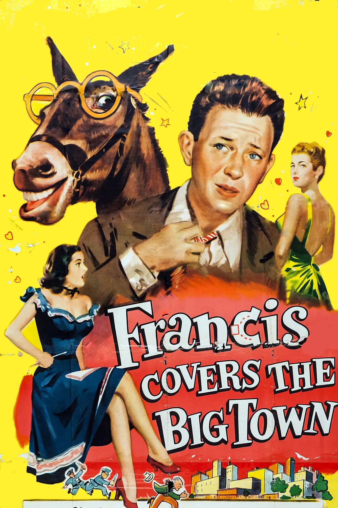 Poster of the movie Francis Covers the Big Town