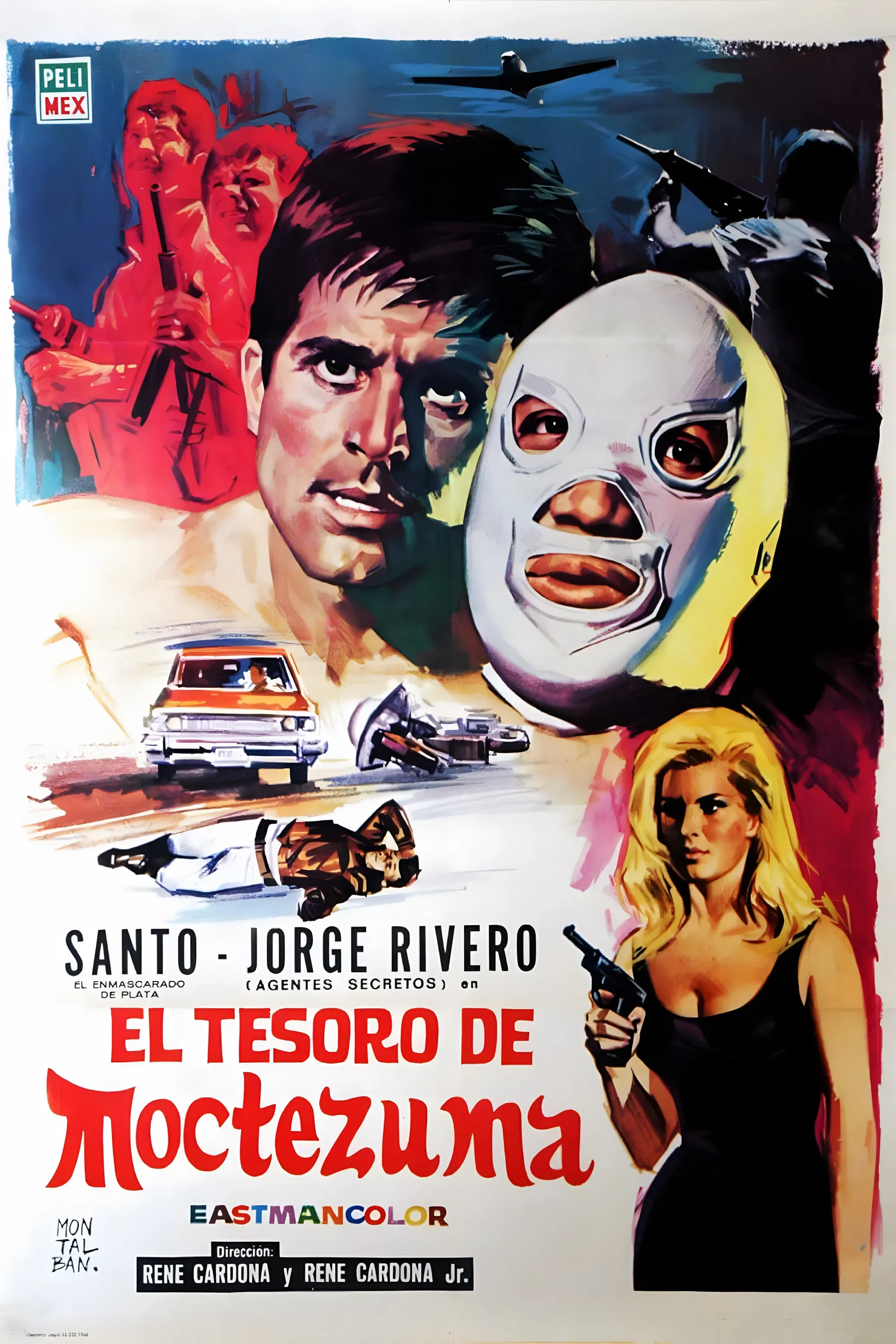 Poster of the movie The Treasure of Moctezuma