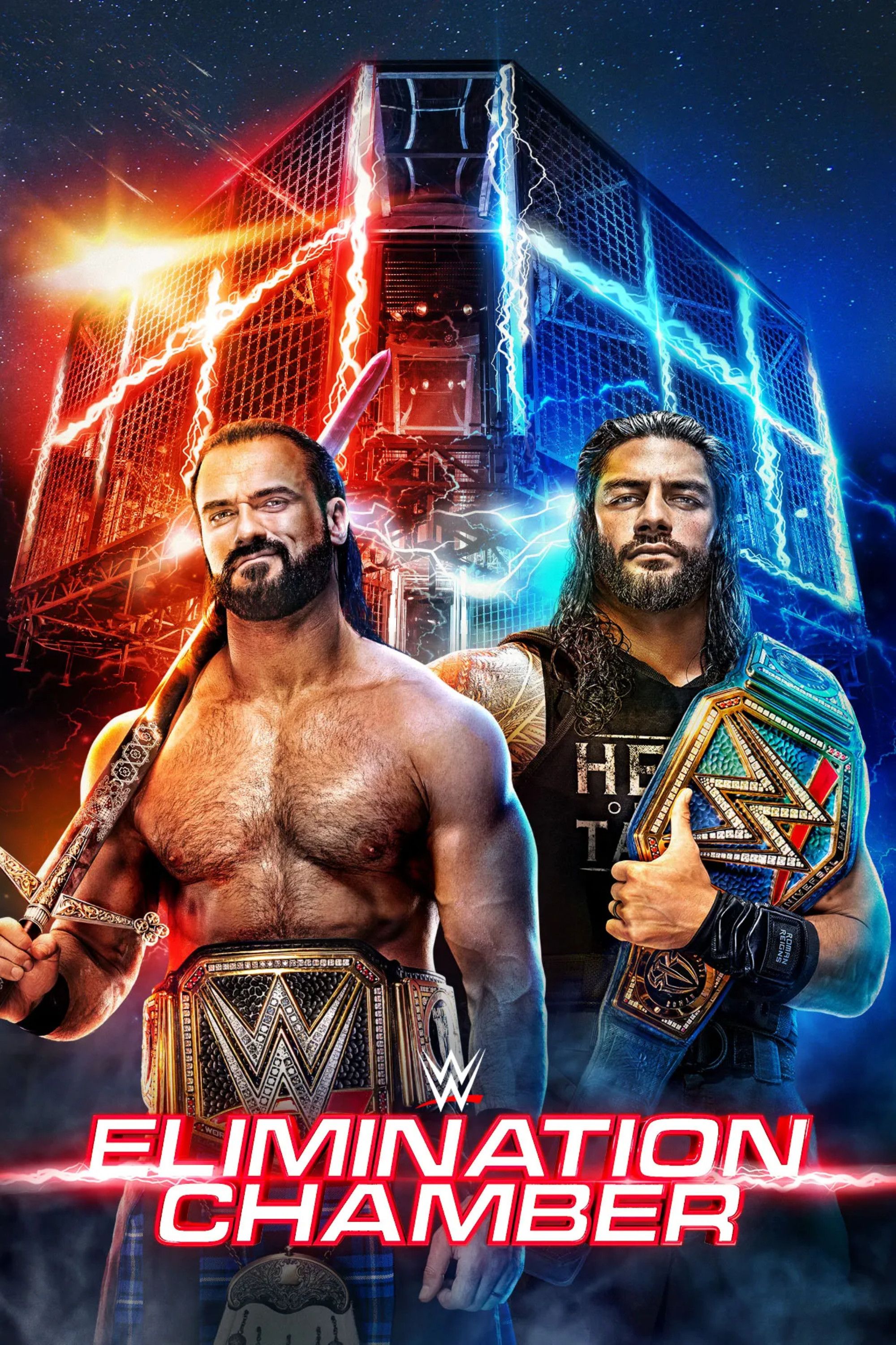 Poster of the movie WWE Elimination Chamber 2021