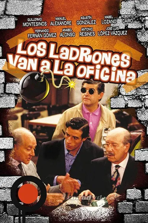 Poster of Los ladrones van a la oficina
