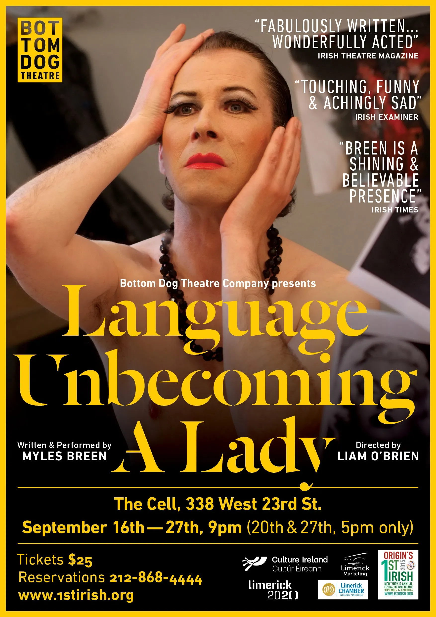 Poster of the movie Myles Breen: Unbecoming a Lady