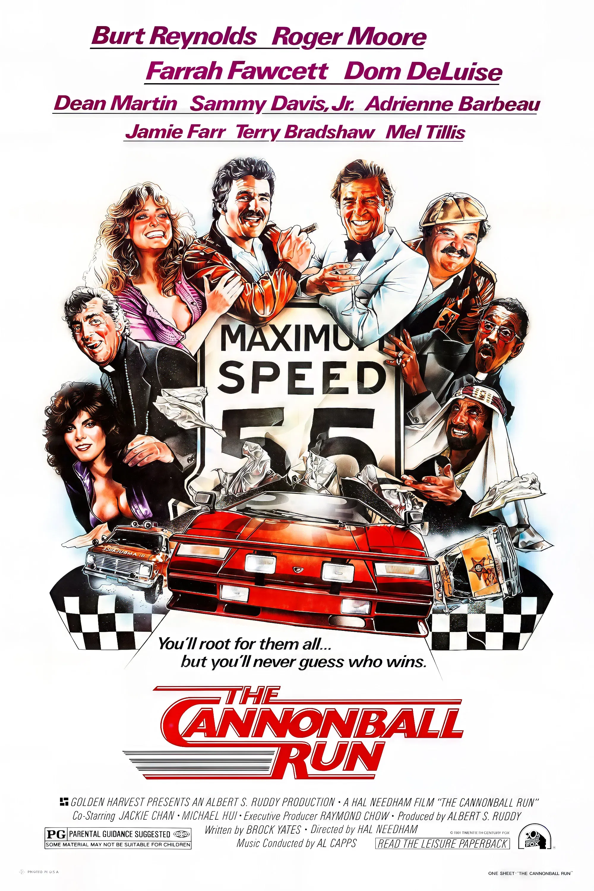 Poster of the movie The Cannonball Run