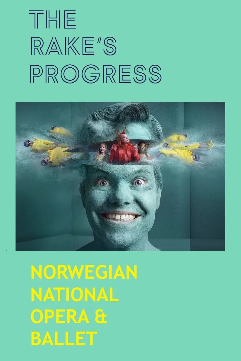 Poster for The Rake's Progress - Norwegian National Opera & Ballet