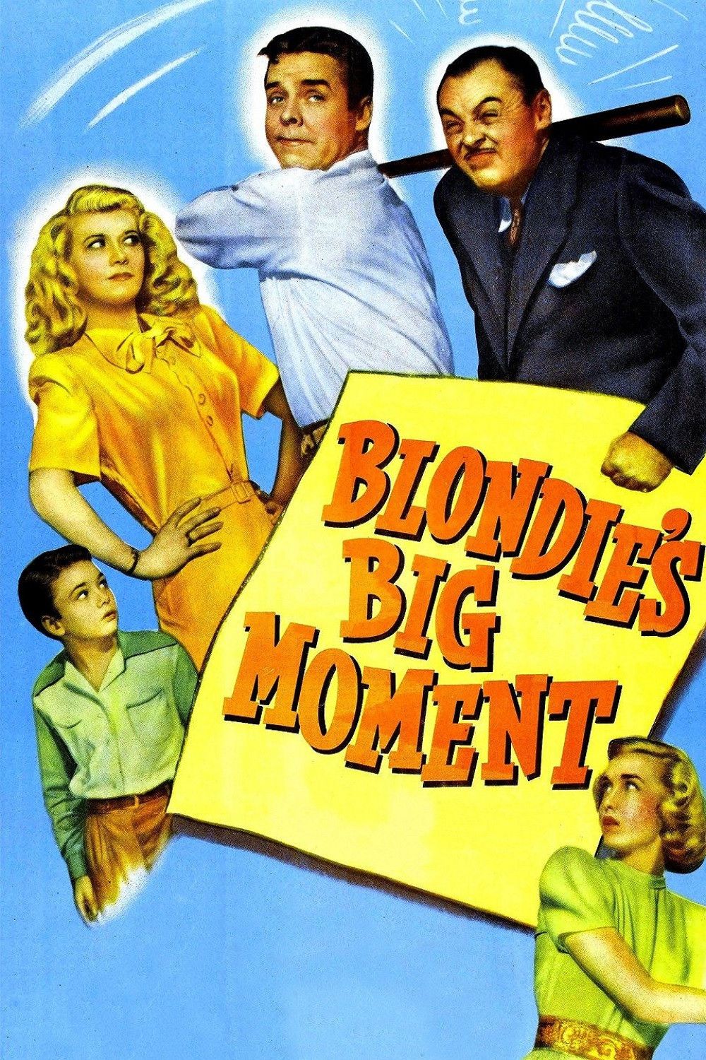 Poster of the movie Blondie's Big Moment