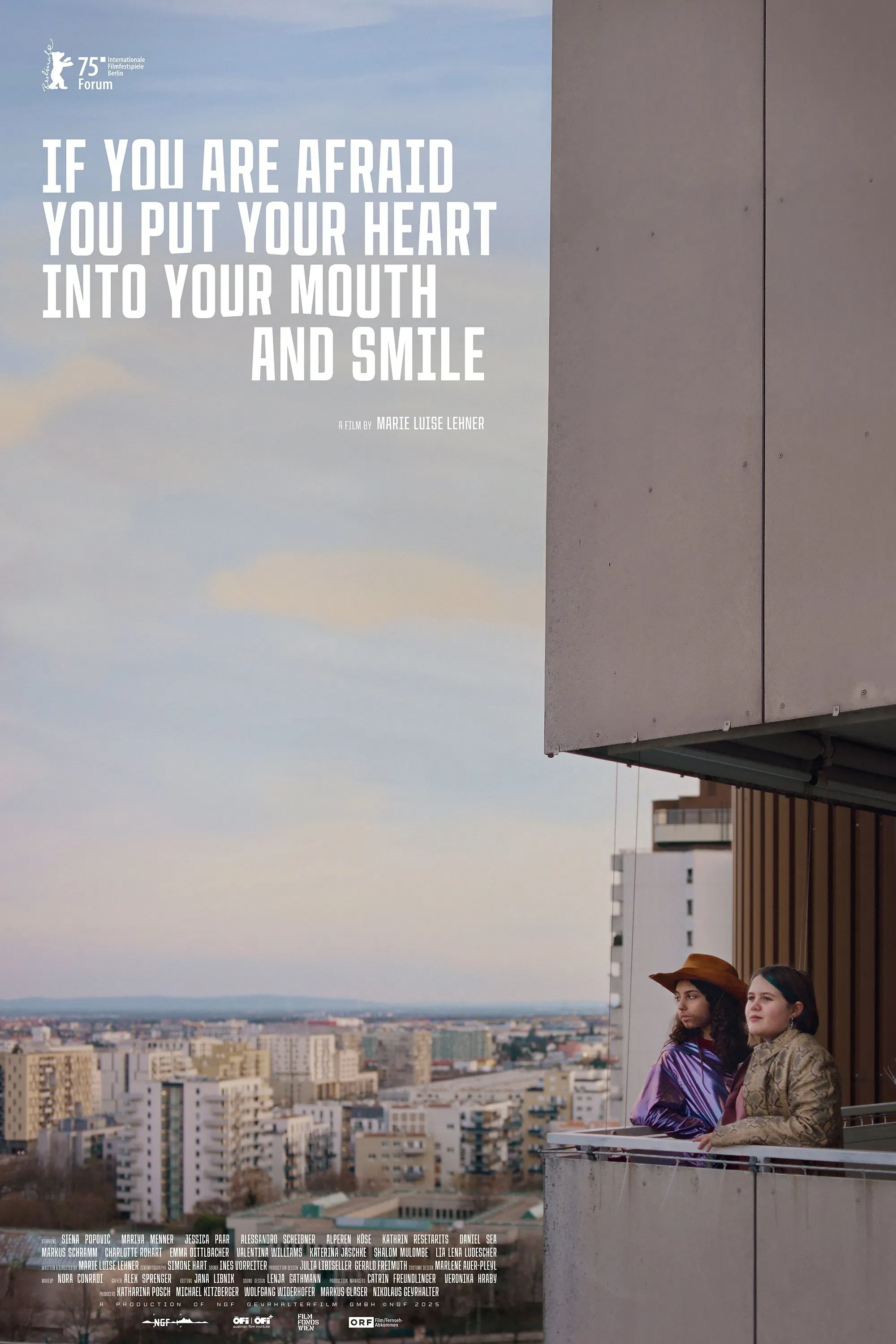 Poster of the movie If You Are Afraid You Put Your Heart into Your Mouth and Smile