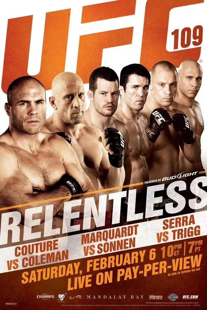Poster of the movie UFC 109: Relentless