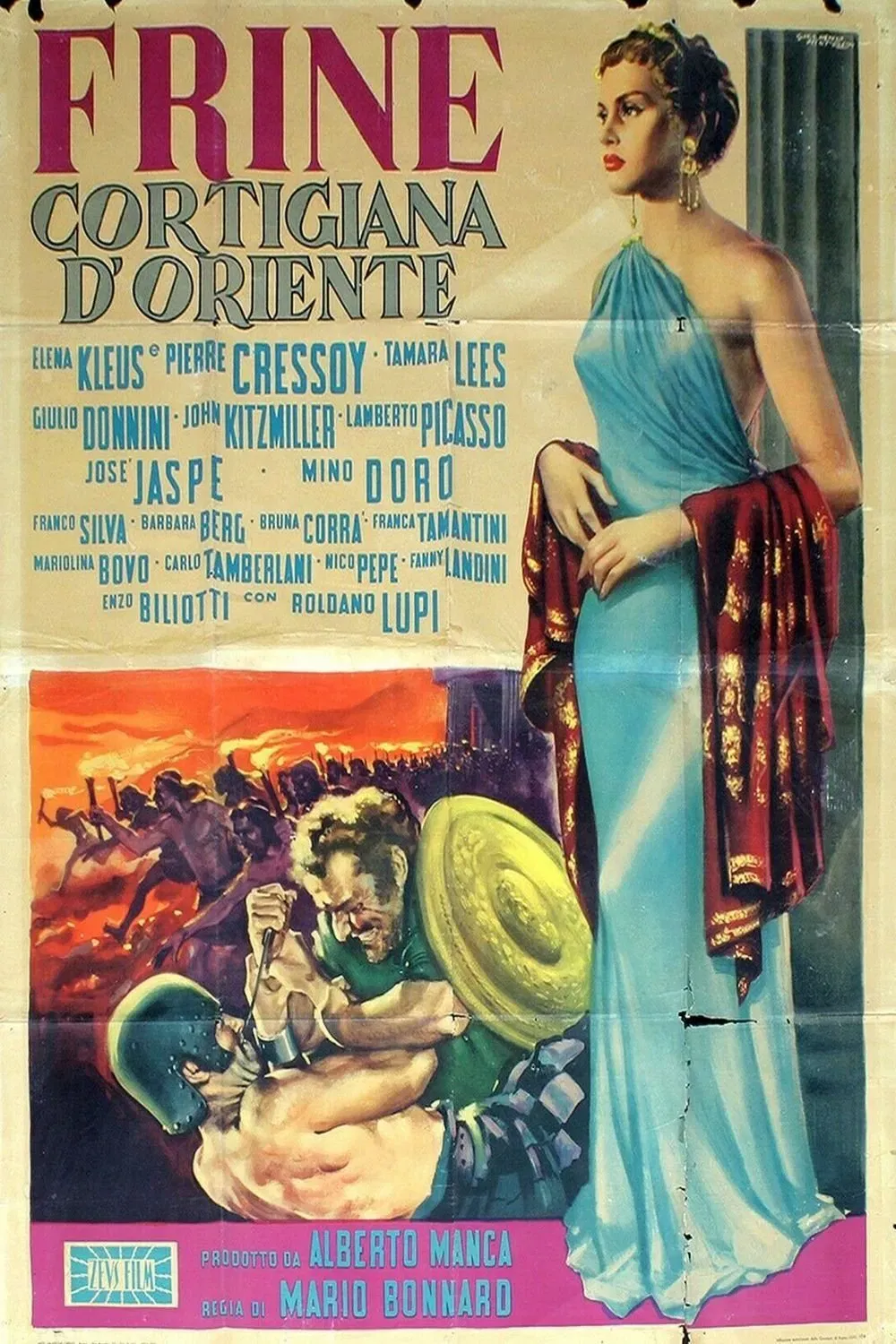 Poster of the movie Frine cortigiana d'Oriente