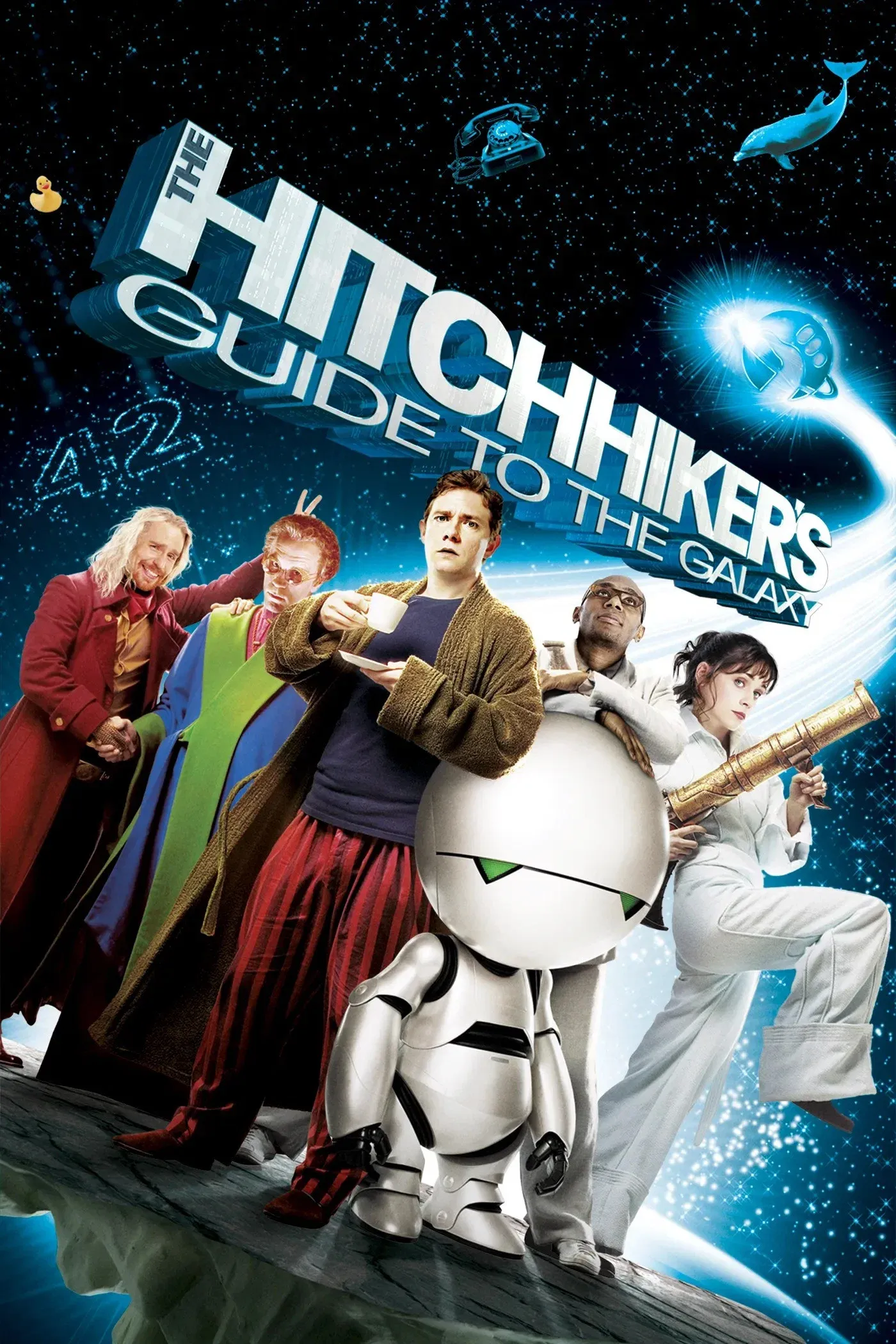Poster for The Hitchhiker's Guide to the Galaxy