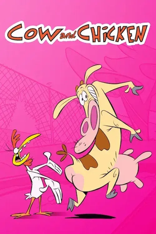 Poster of Cow and Chicken