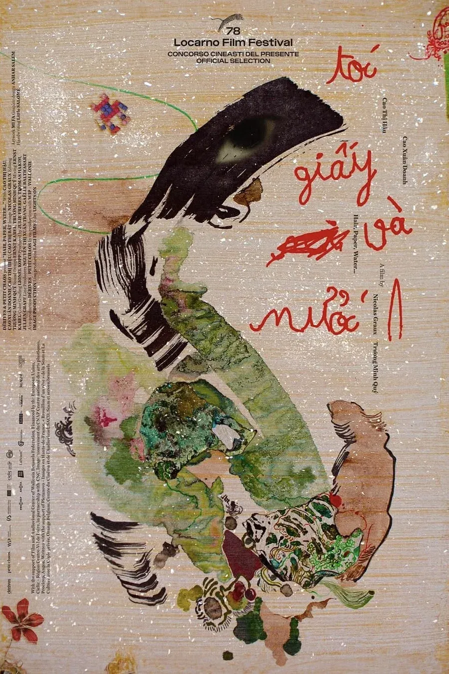 Poster for Hair, Paper, Water...