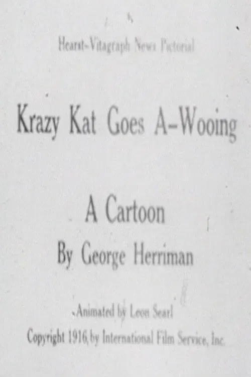 Poster of the movie Krazy Kat Goes A-Wooing