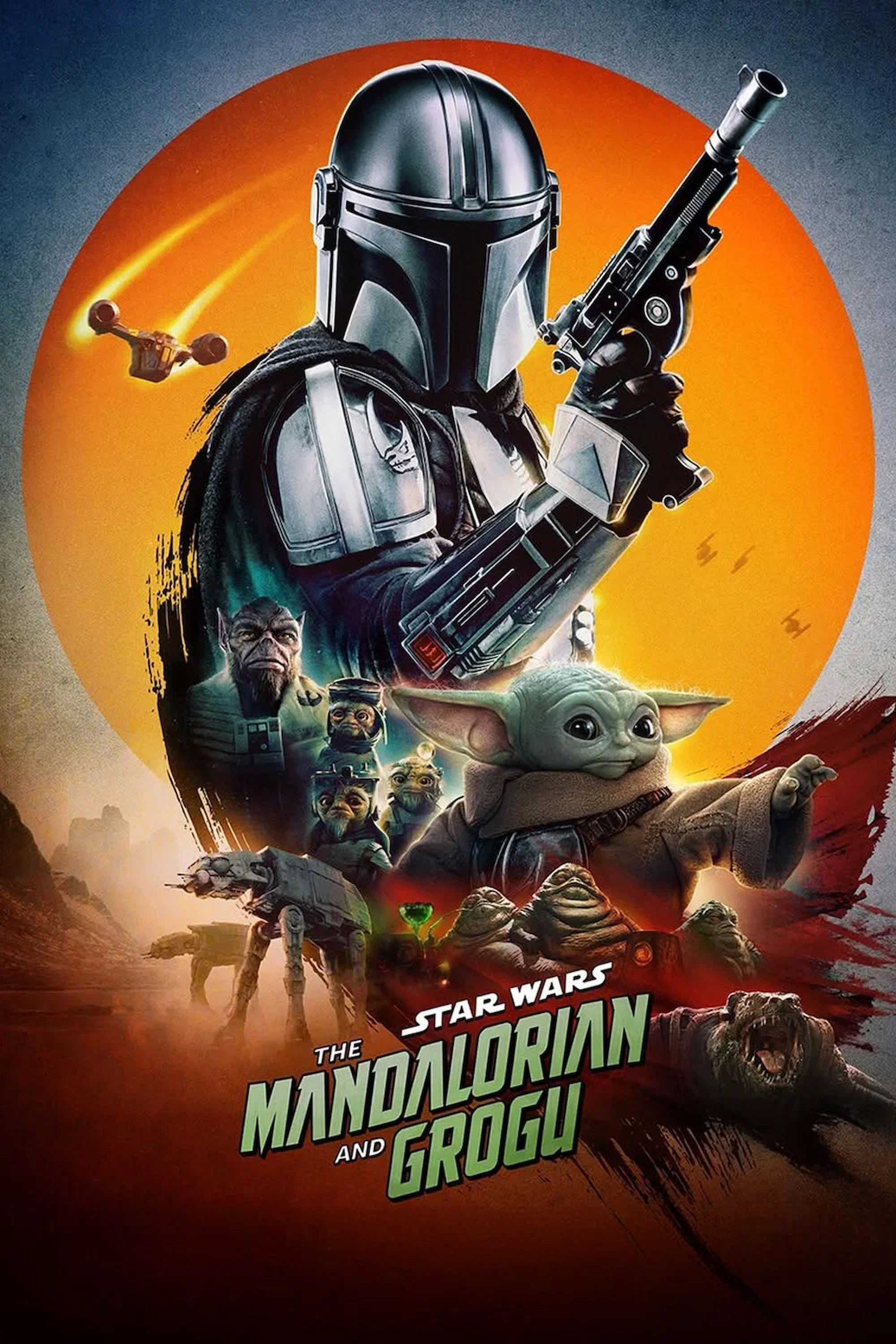 Poster for The Mandalorian and Grogu