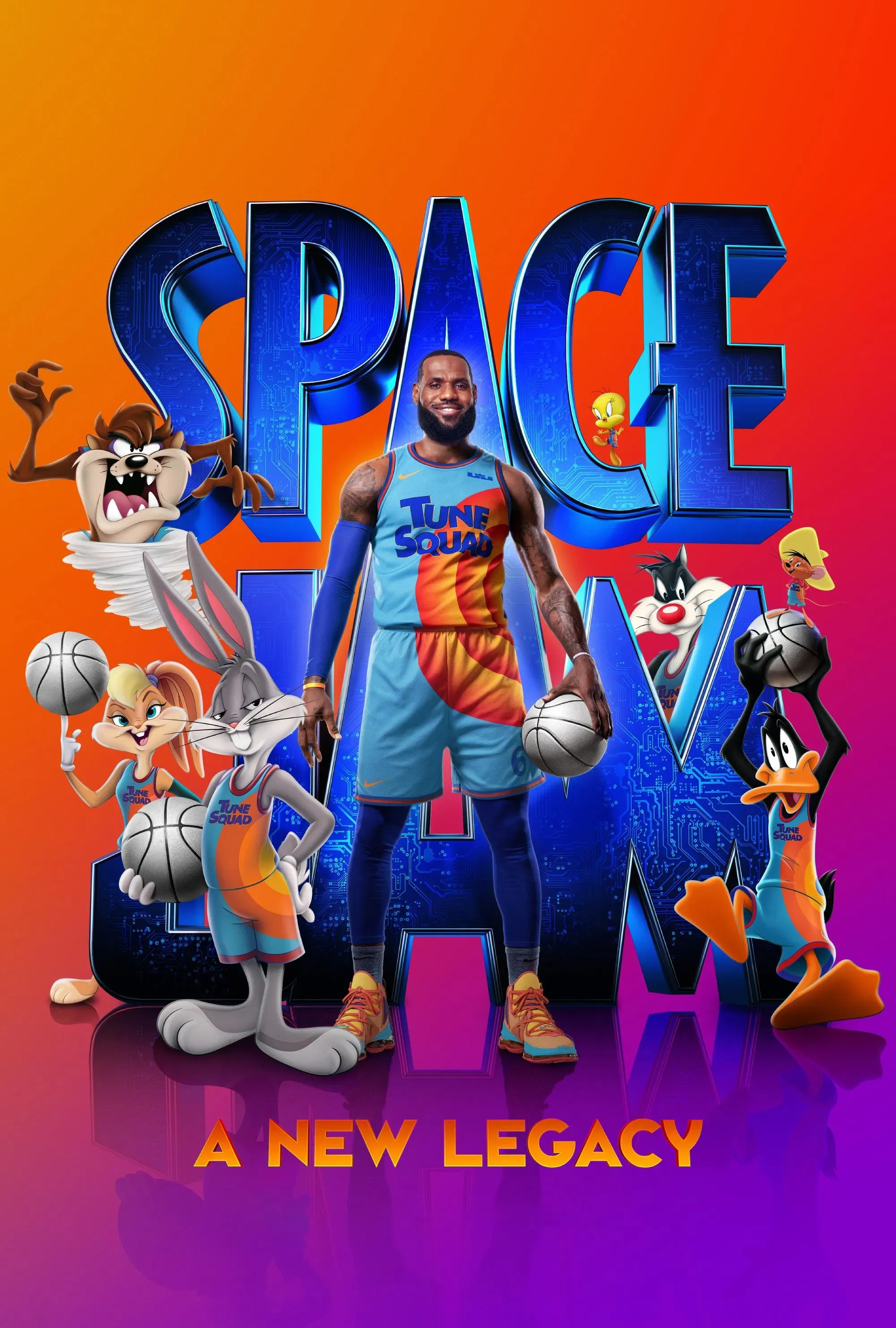 Poster of the movie Space Jam: A New Legacy