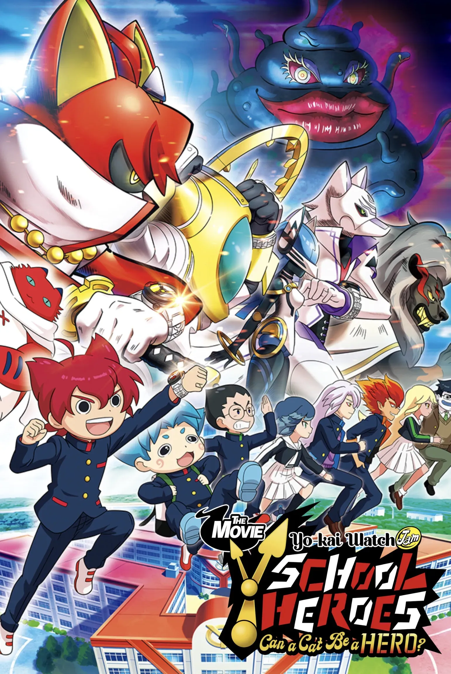 Poster of the movie Yo-kai Watch Jam: Yo-kai Academy Y - Can a Cat Be a Hero?