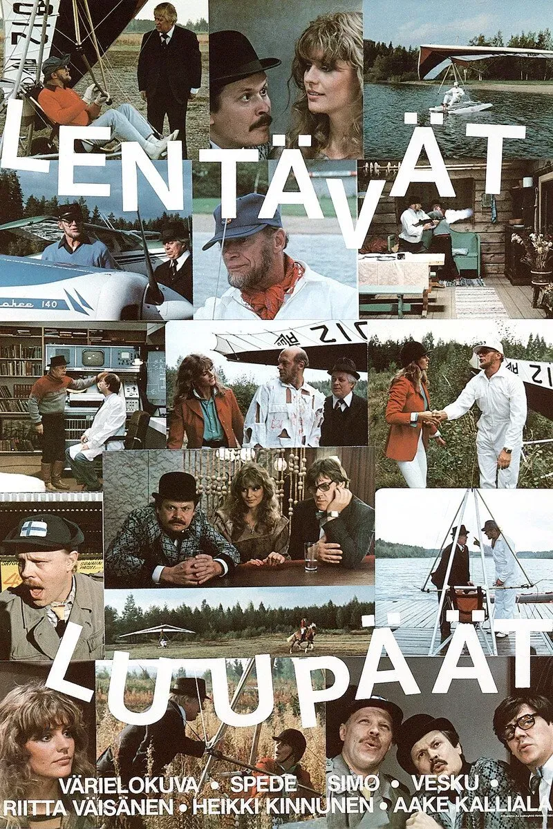 Poster of the movie Lentävät luupäät