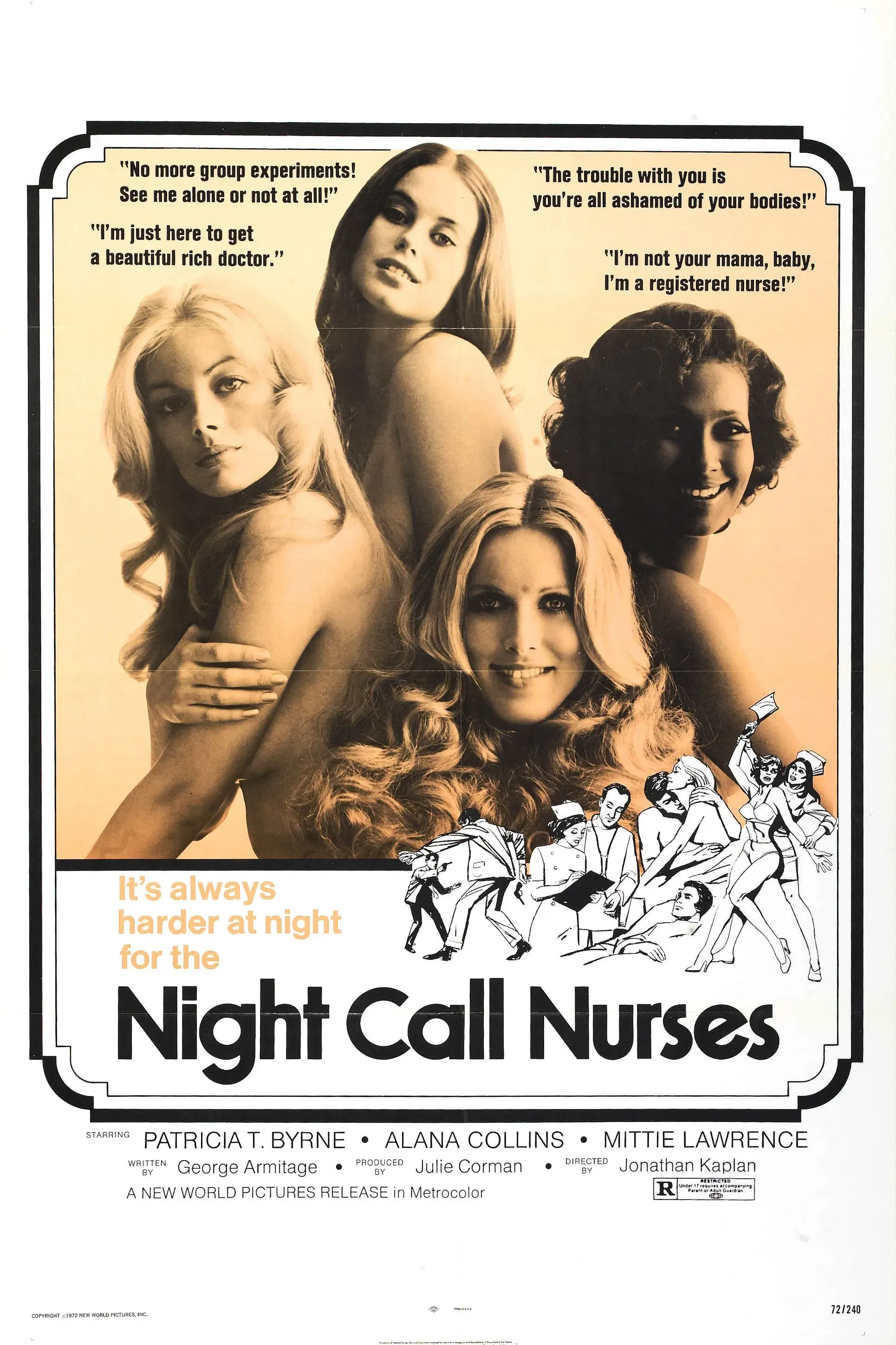 Poster of the movie Night Call Nurses
