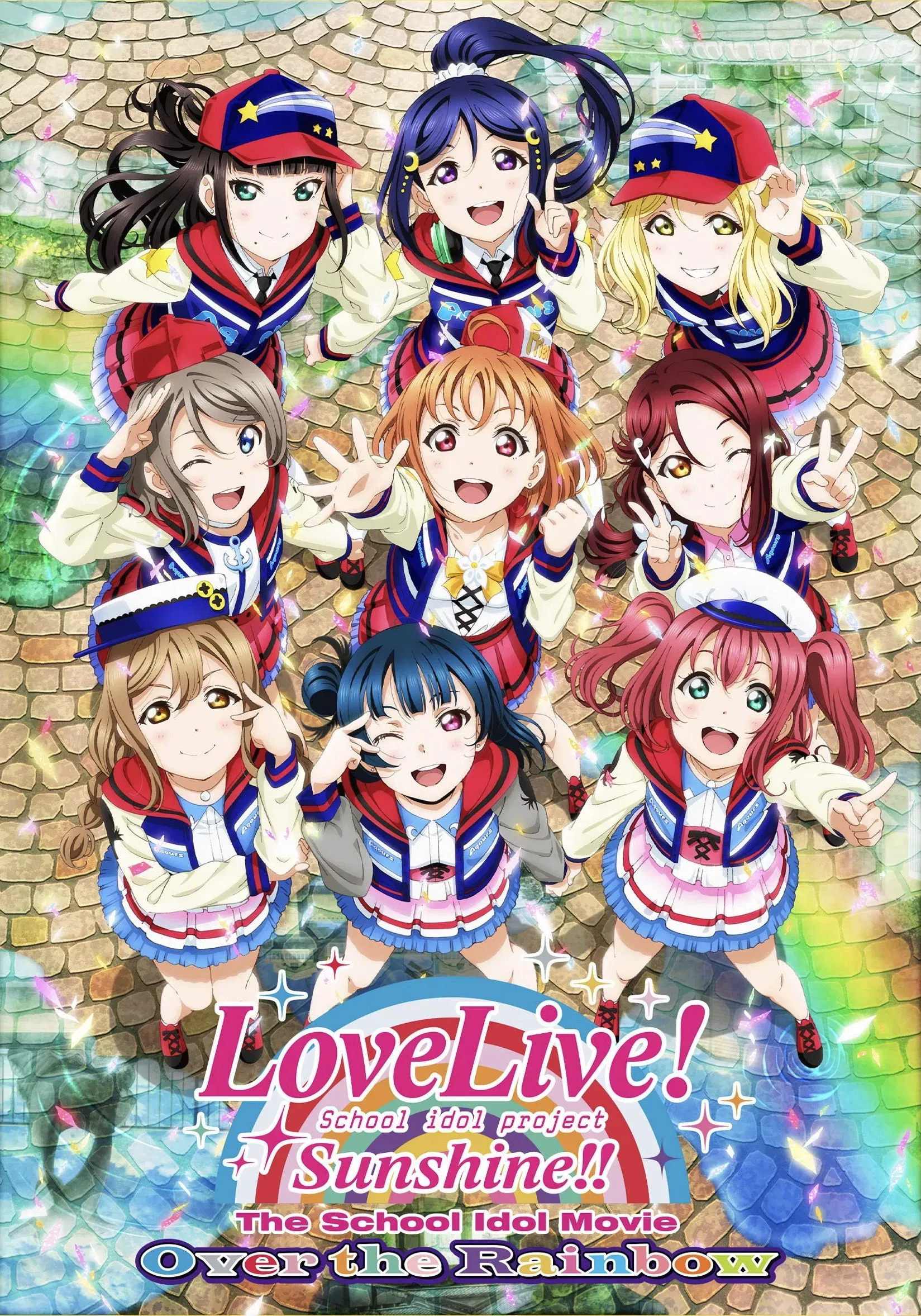Poster of the movie Love Live! Sunshine!! The School Idol Movie: Over the Rainbow
