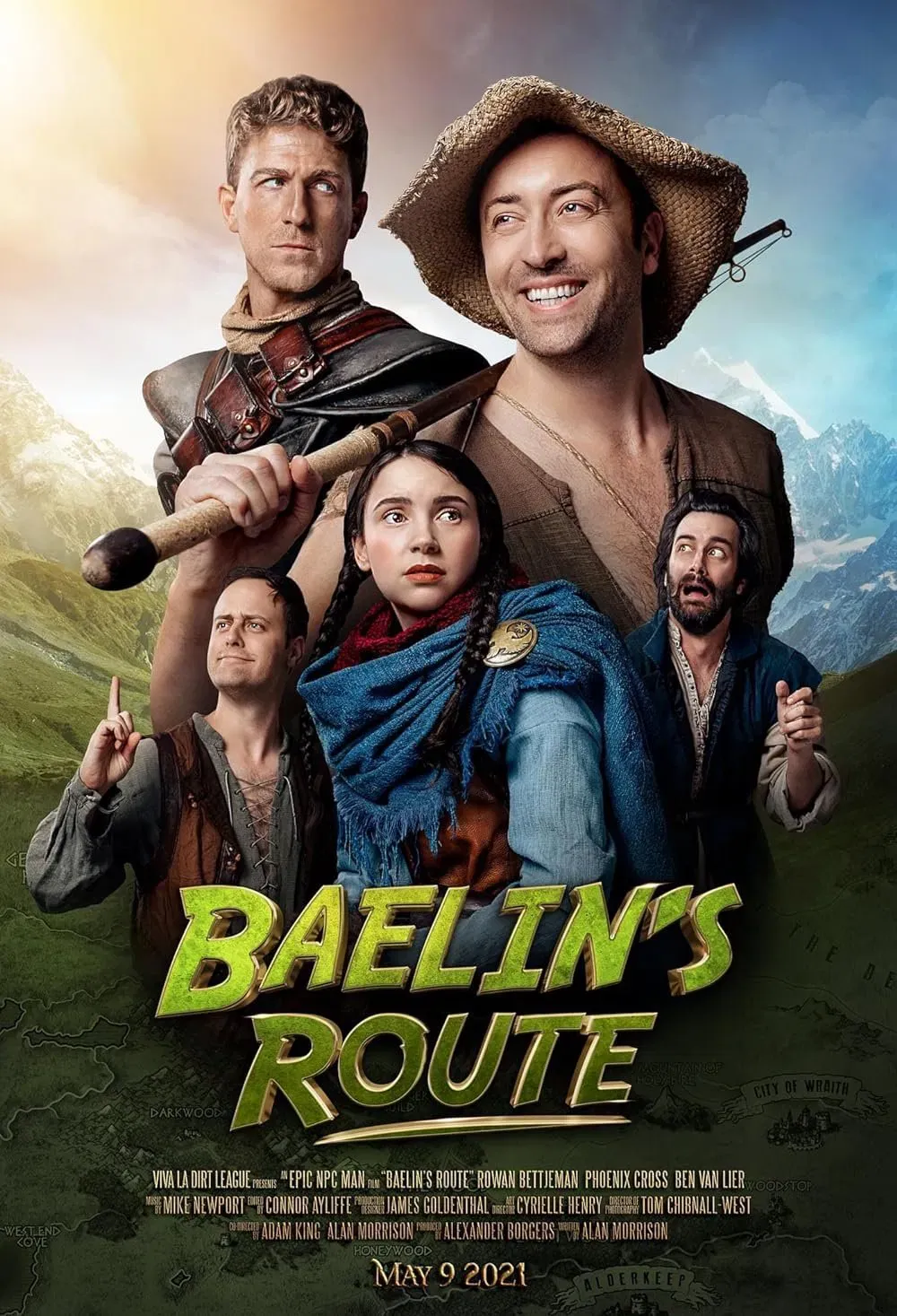 Poster of the movie Baelin's Route - An Epic NPC Man Adventure