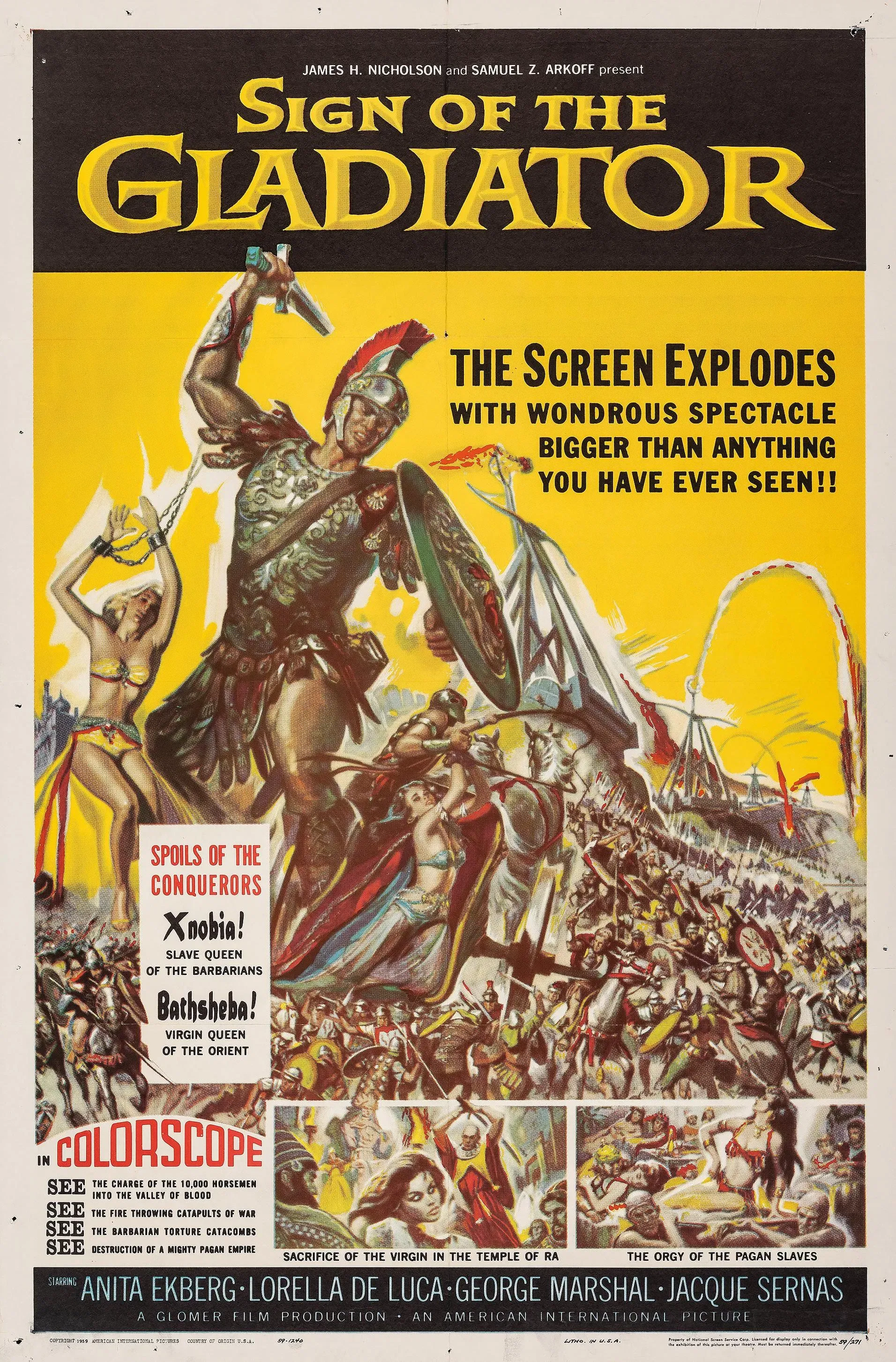 Poster of the movie Sign of the Gladiator