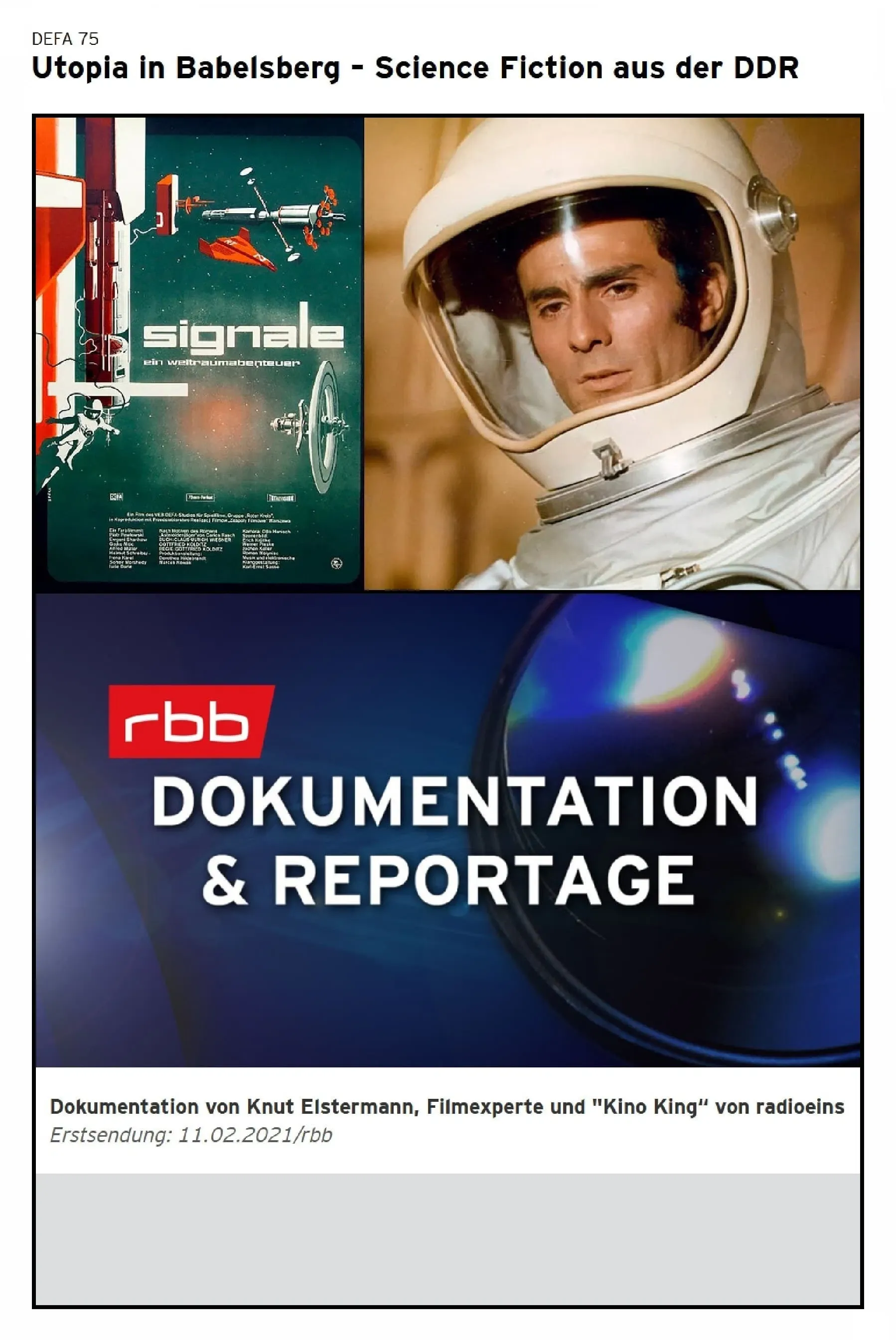 Poster of the movie Utopia in Babelsberg - Science Fiction aus der DDR