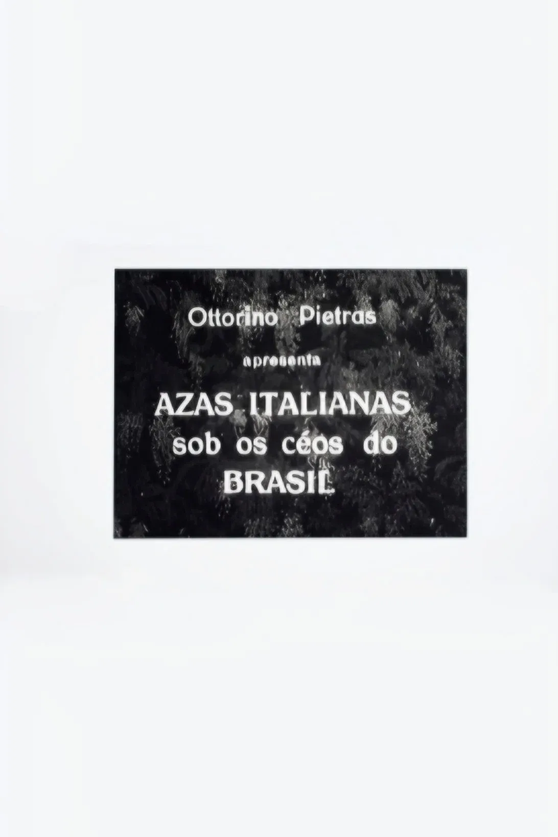 Poster for Italian Wings Over the Skies of Brazil