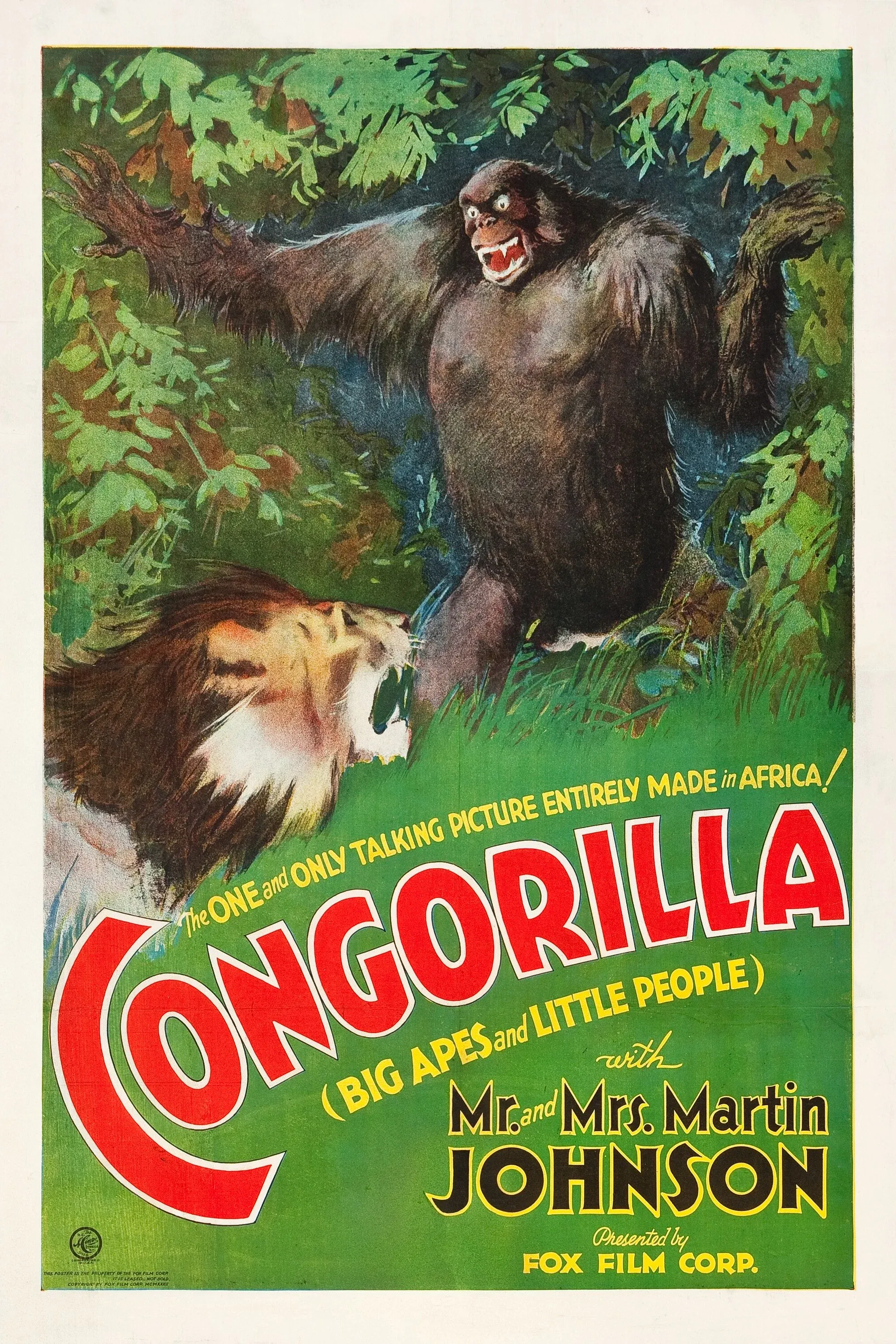 Poster for Congorilla