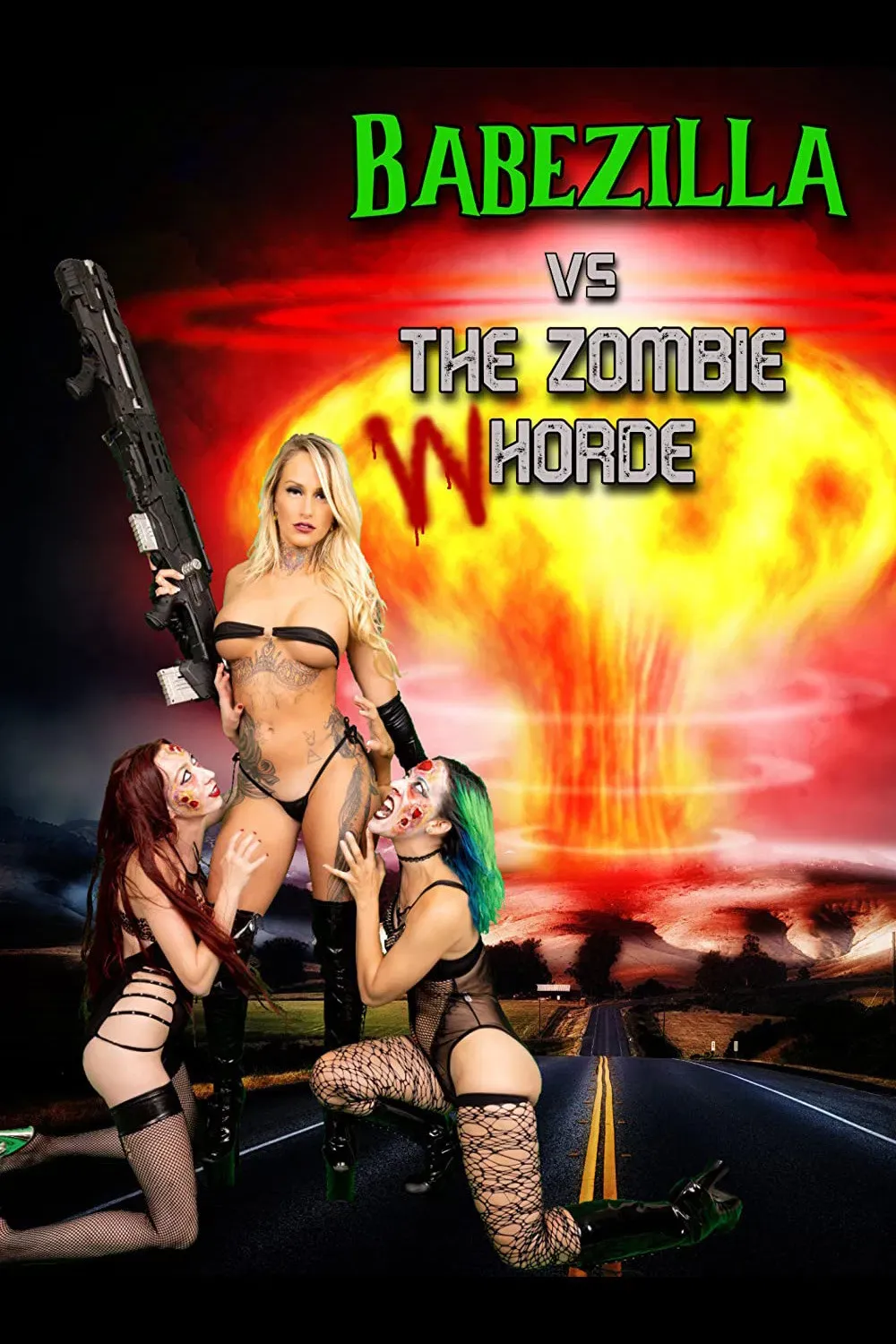 Poster of the movie Babezilla vs The Zombie Whorde
