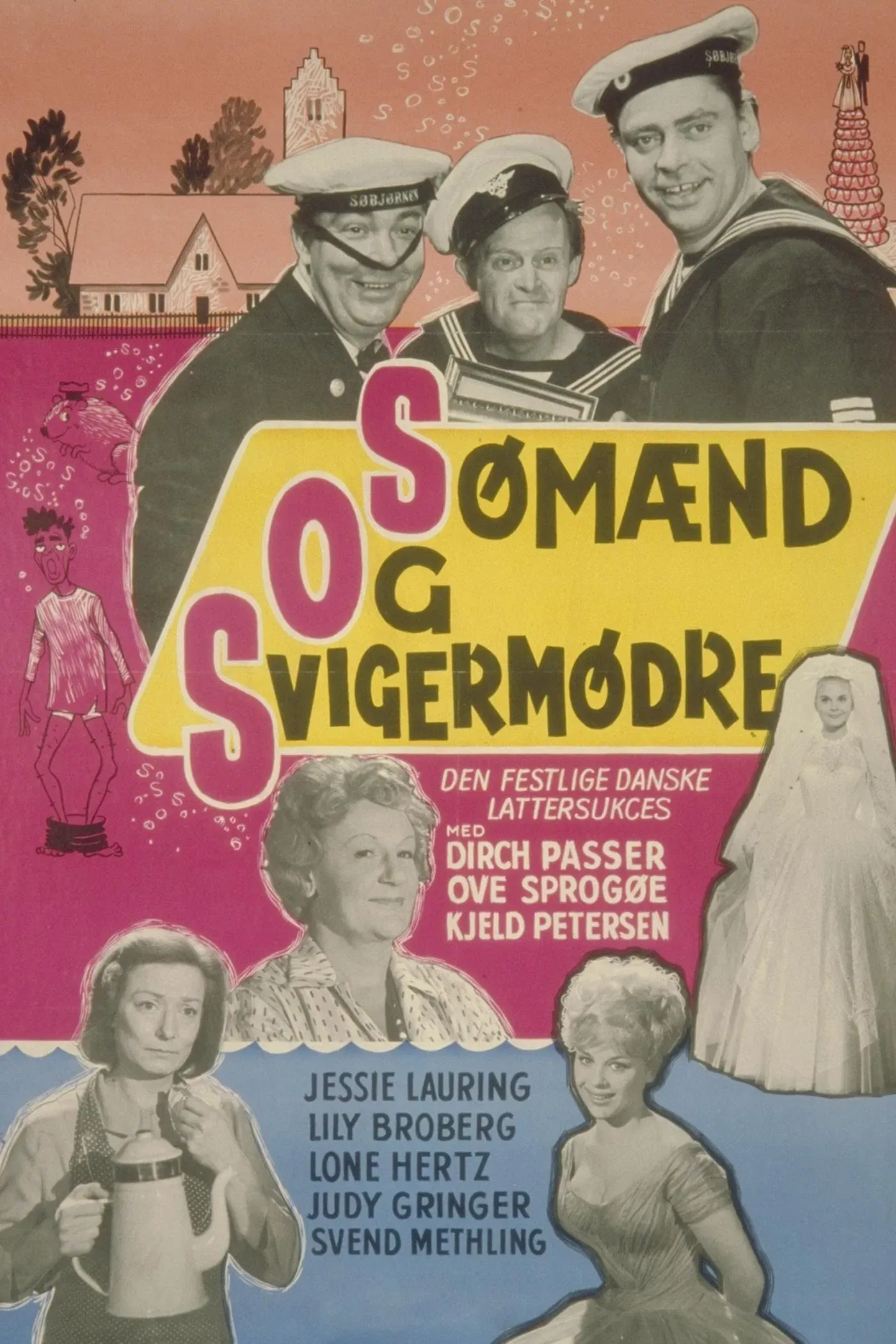 Poster of the movie Sømænd og svigermødre
