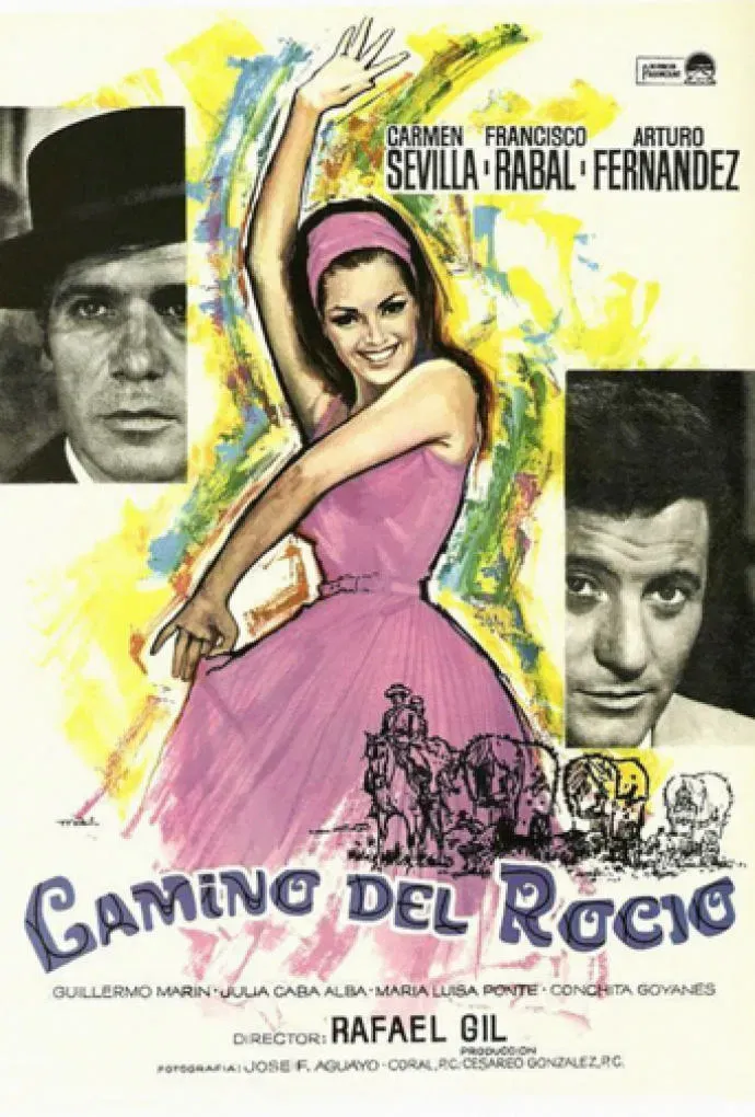 Poster of the movie Camino del Rocío