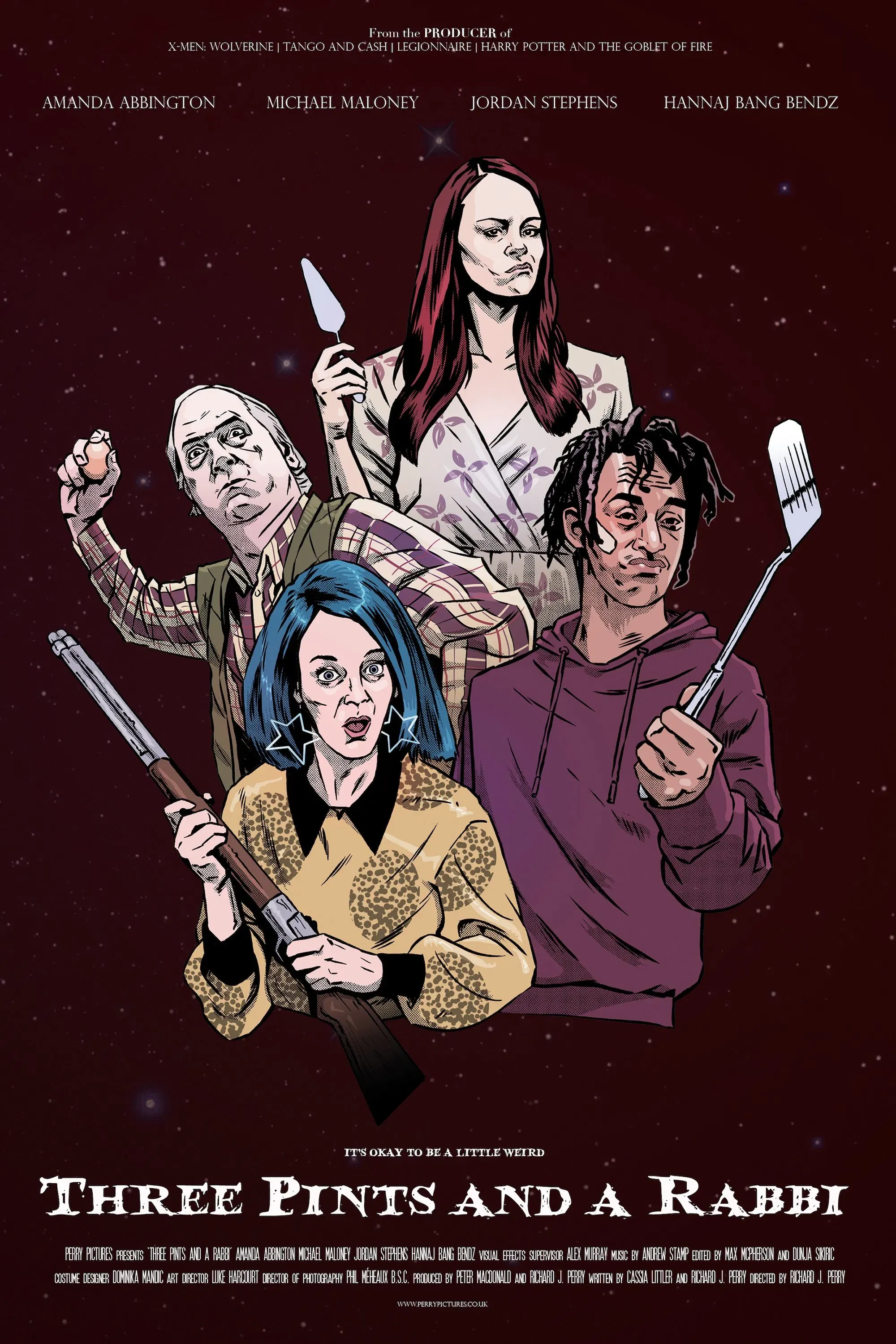 Poster of the movie Three Pints and a Rabbi