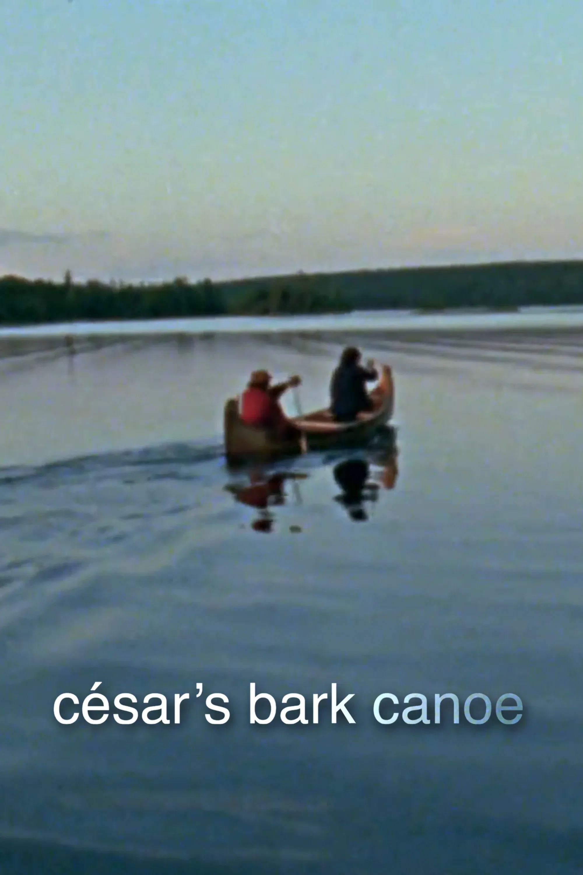 Poster for Cesar's Bark Canoe