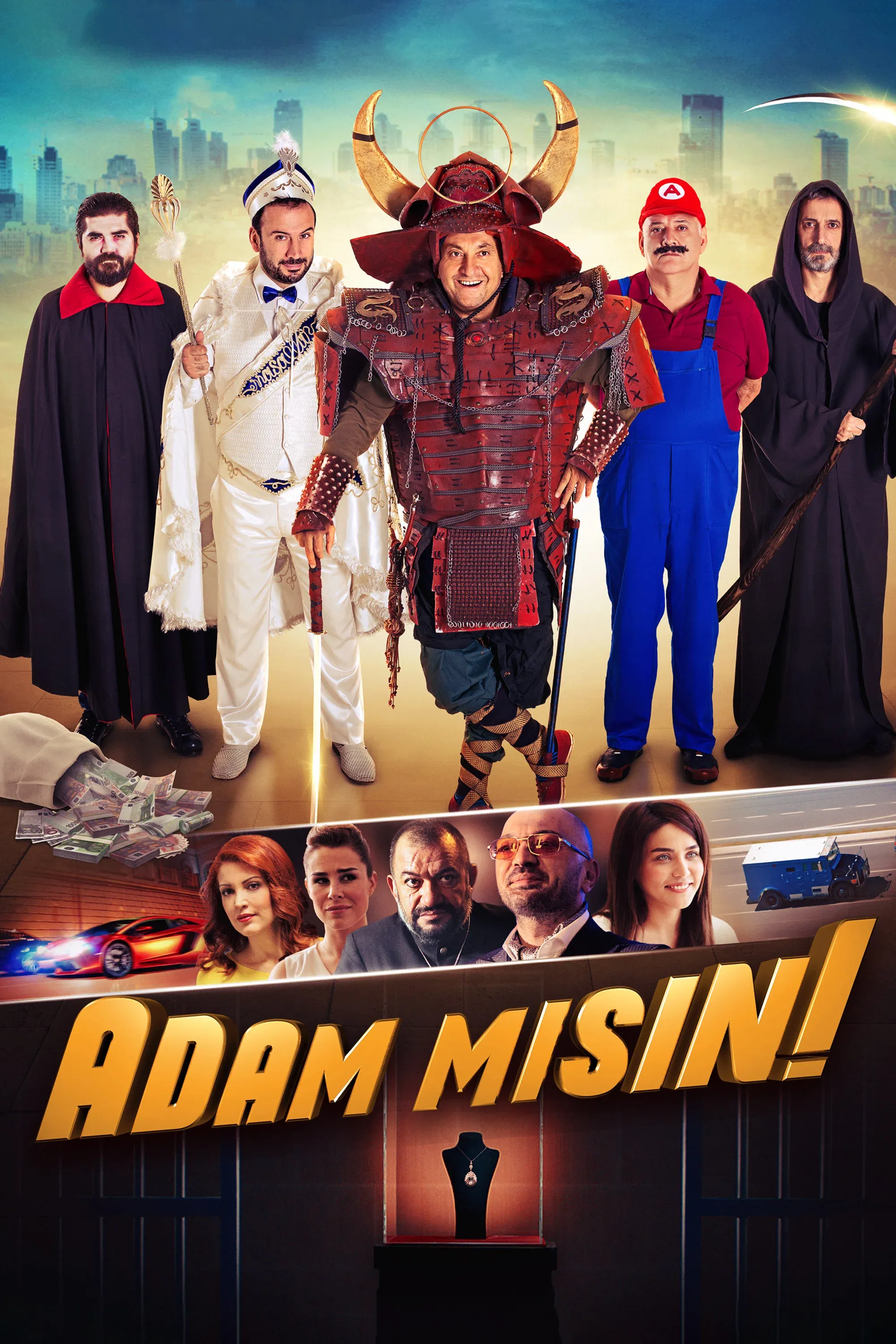 Poster for Adam Mısın!