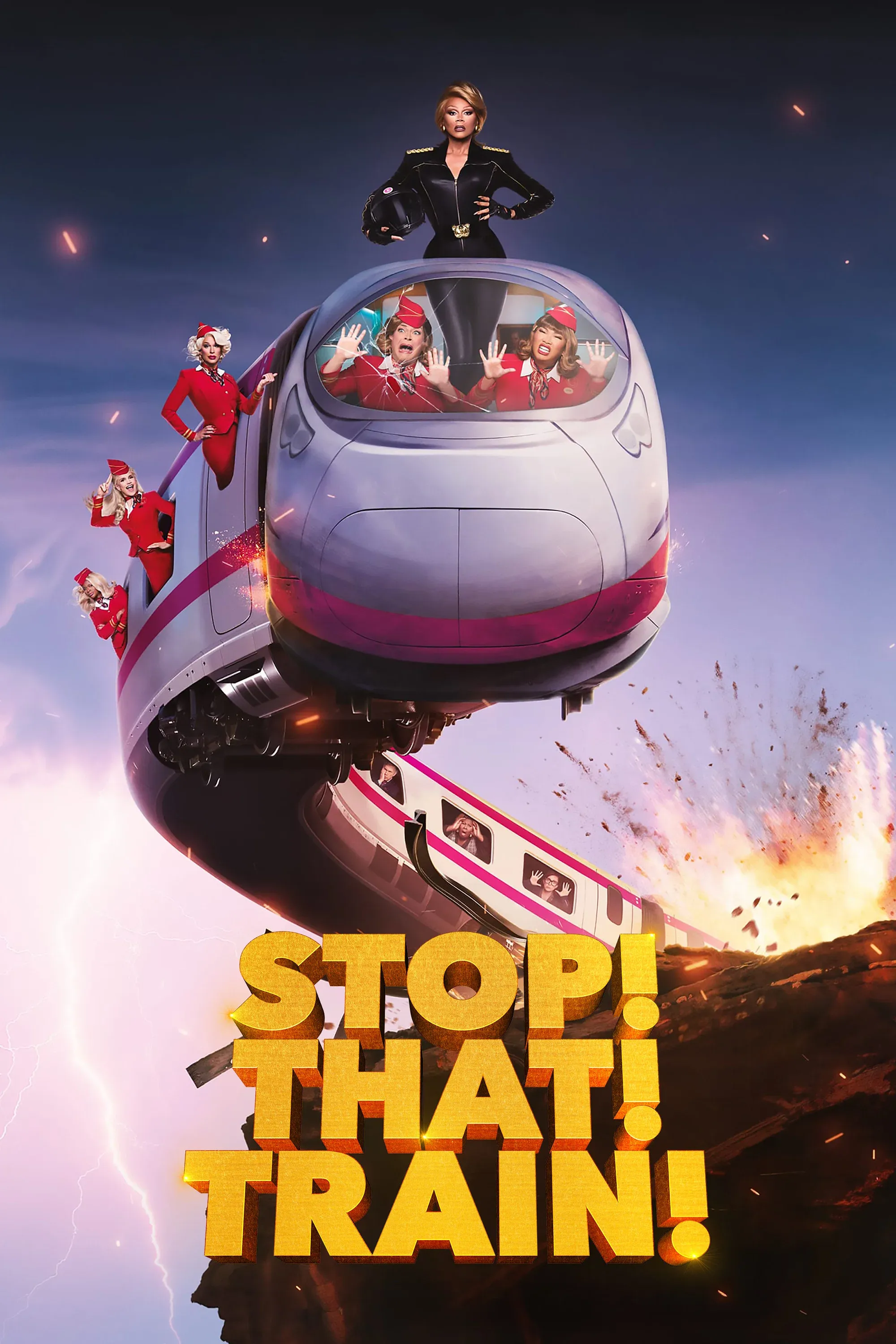 Poster for Stop! That! Train!